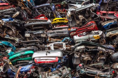 Car Scrap Pile